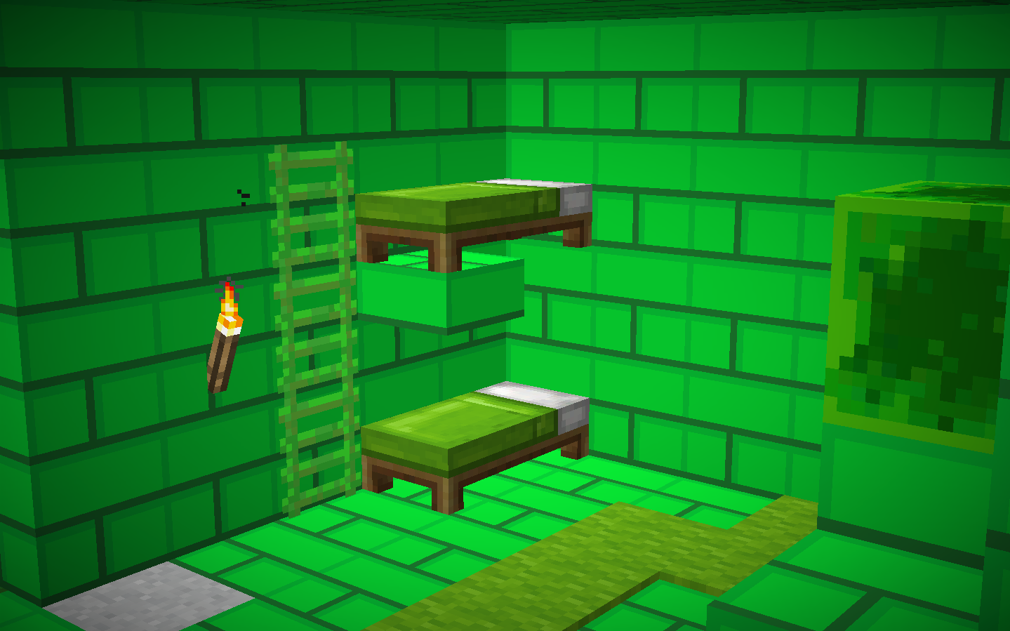 Tải về Green Prison Escape cho Minecraft 1.12.2